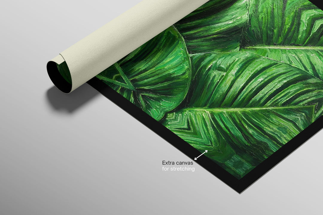 Verdant Tropics Infusion — 3D Haptic Embossed High-Gloss Luxury Wall Art Home &amp; Garden > Decor > Artwork > Posters, Prints, &amp; Visual Artwork Insigne Art Design