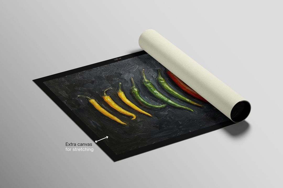 Radiant Spice Spectrum — 3D Haptic Embossed High-Gloss Luxury Wall Art Home &amp; Garden > Decor > Artwork > Posters, Prints, &amp; Visual Artwork Insigne Art Design
