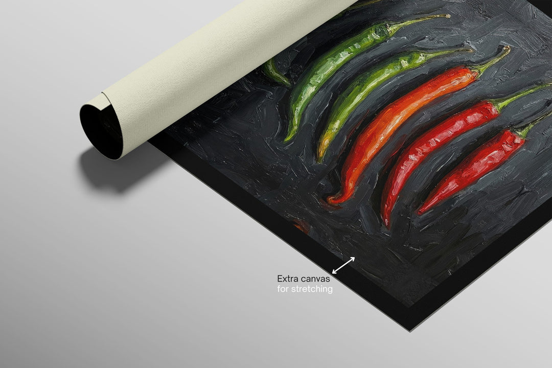 Radiant Spice Spectrum — 3D Haptic Embossed High-Gloss Luxury Wall Art Home &amp; Garden > Decor > Artwork > Posters, Prints, &amp; Visual Artwork Insigne Art Design