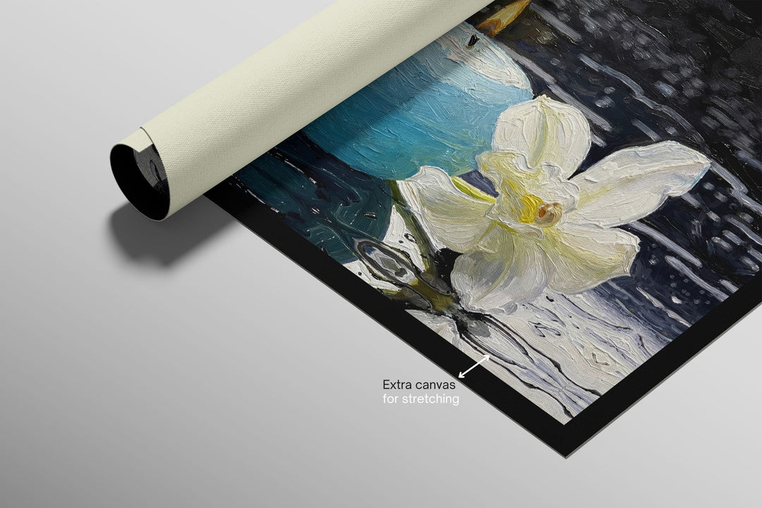 Zen Serenity Bloom — 3D Haptic Embossed High-Gloss Luxury Wall Art Home &amp; Garden > Decor > Artwork > Posters, Prints, &amp; Visual Artwork Insigne Art Design