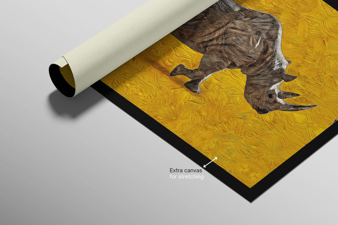 Golden Savannah Sentinel — 3D Haptic Embossed High-Gloss Luxury Wall Art Home &amp; Garden > Decor > Artwork > Posters, Prints, &amp; Visual Artwork Insigne Art Design