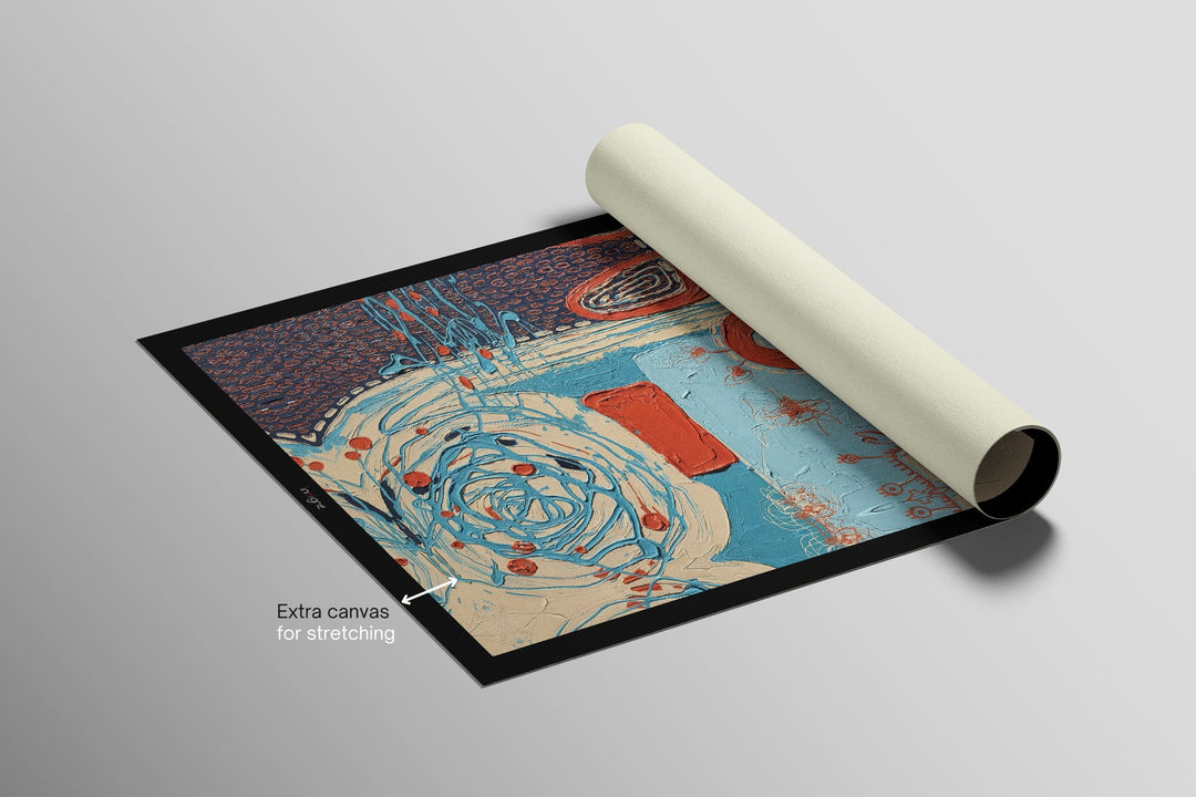 Cosmic Tide Doodles — 3D Haptic Embossed High-Gloss Luxury Wall Art Wall Decoration Insigne Art Design