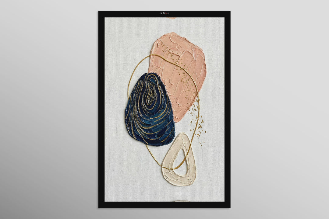 Celestial Equilibrium — 3D Haptic Embossed High-Gloss Luxury Wall Art Home &amp; Garden > Decor > Artwork > Posters, Prints, &amp; Visual Artwork Insigne Art Design