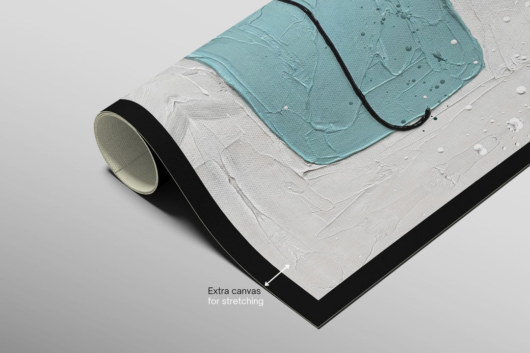 Tranquil Blue Visage — 3D Haptic Embossed High-Gloss Luxury Wall Art Home &amp; Garden > Decor > Artwork > Posters, Prints, &amp; Visual Artwork Insigne Art Design