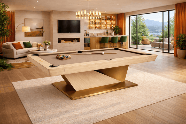 Kyoto Modern Slate Pool Table