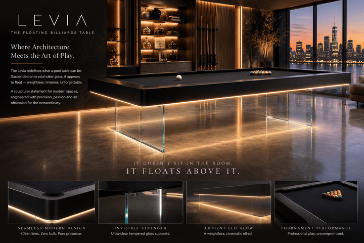 Levia pool table supplier reference