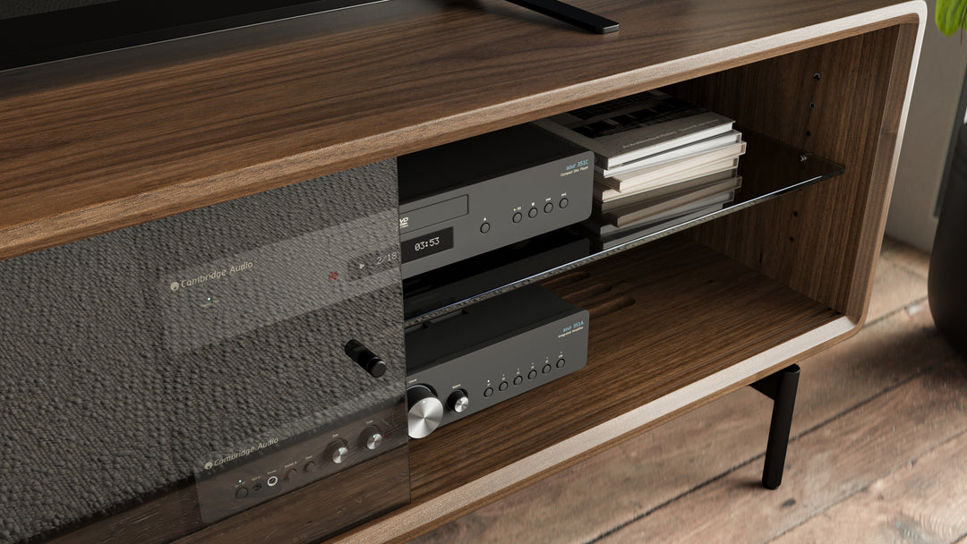 LINQ 7583 Low Media Console lifestyle