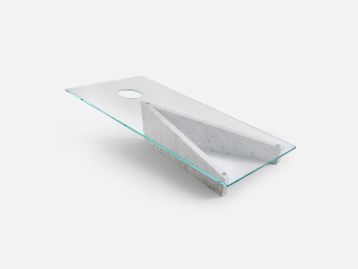 Lancio Marble Cornhole Game by Impatia detail