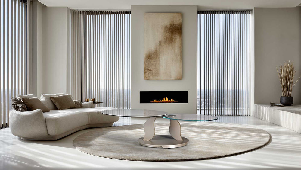 NAOS Leaf Extendable Coffee Table lifestyle