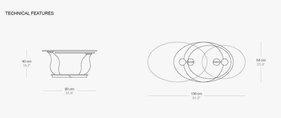 Leaf Extendable Coffee Table 6