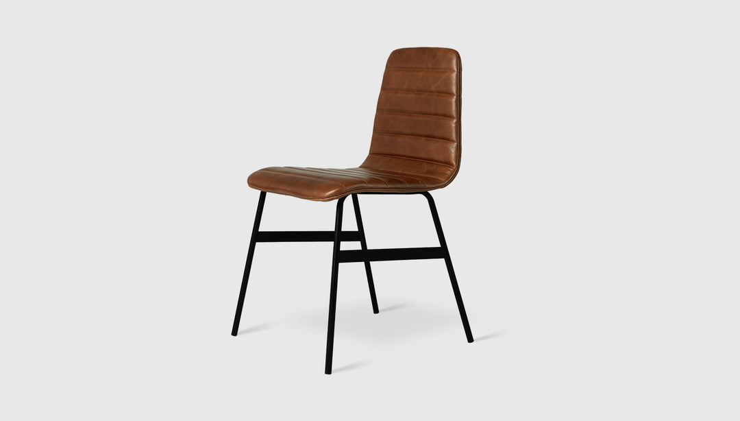 Lecture Dining Chair Upholstered by Gus Modern lifestyle view
