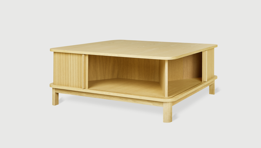 Ledger Coffee Table by Gus Modern lifestyle view