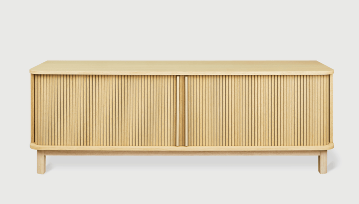 Ledger Credenza by Gus Modern finish and detail view