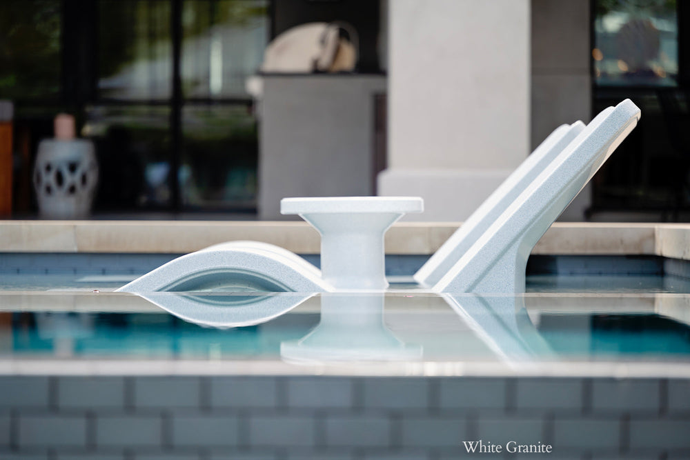 Line Chaise Lounge by Tupelo — lifestyle (Stone Collection)