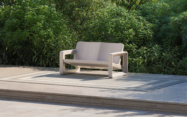 Deck Outdoor Loveseat Sun Loungers Tupelo