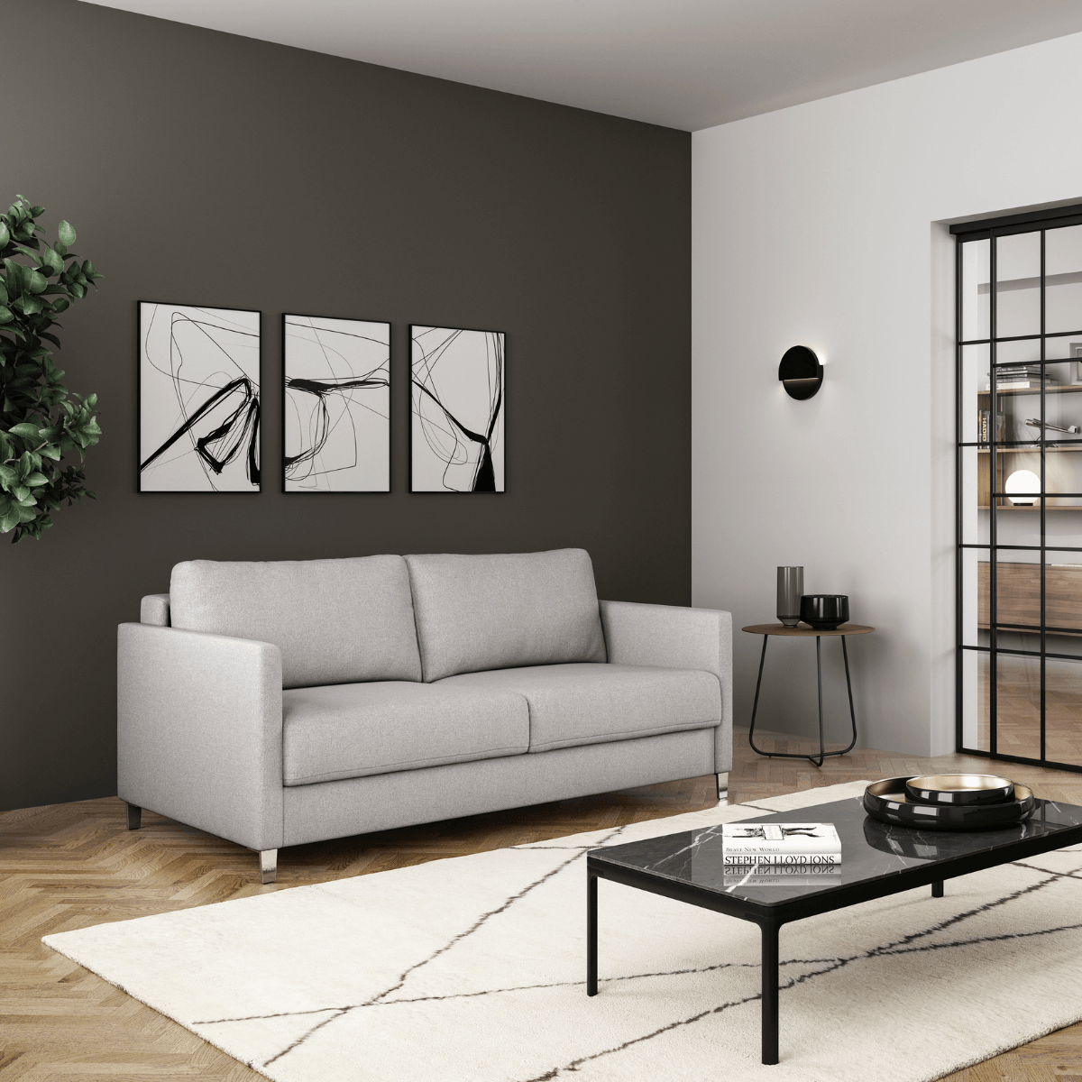 Elfin Queen Size Loveseat Sleeper Sleeper Sofas Luonto