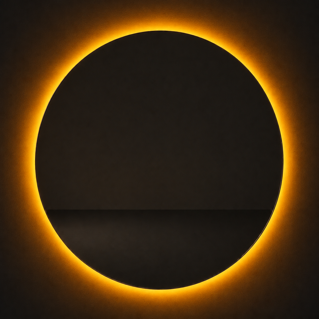 Solar Eclipse Mirror by Interior Moderna