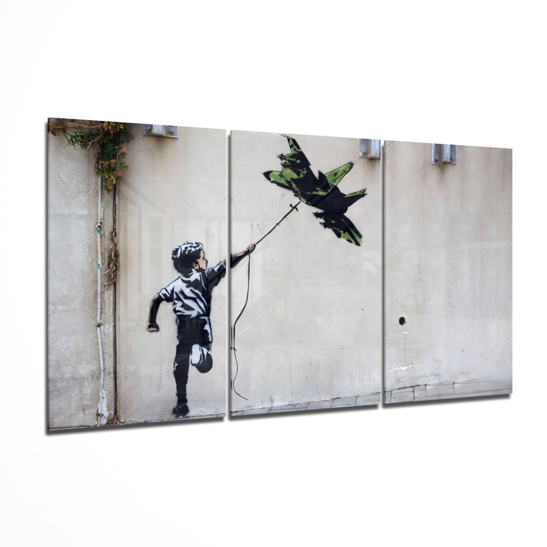 War Kite Mega Glass Wall Art.