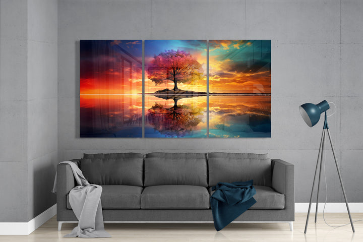 Tree of Life Mega Glass Wall Art Wall Decoration Insigne