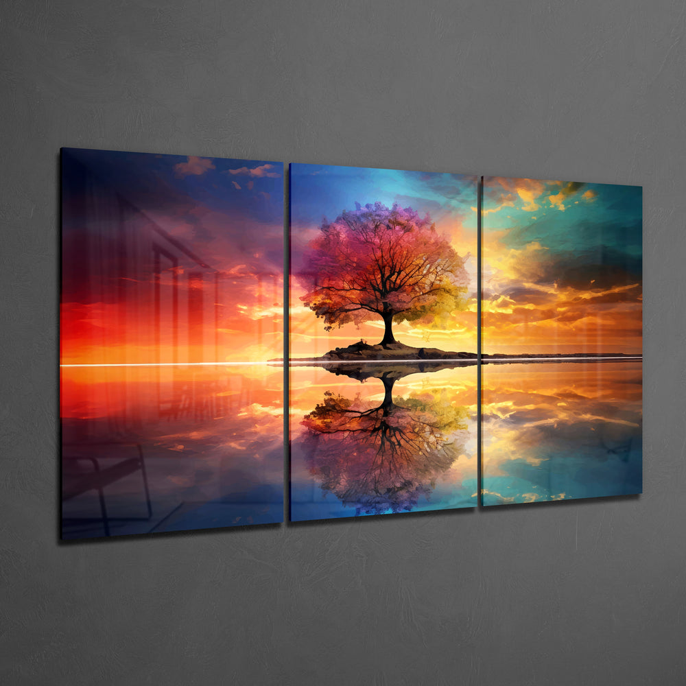 Tree of Life Mega Glass Wall Art Wall Decoration Insigne