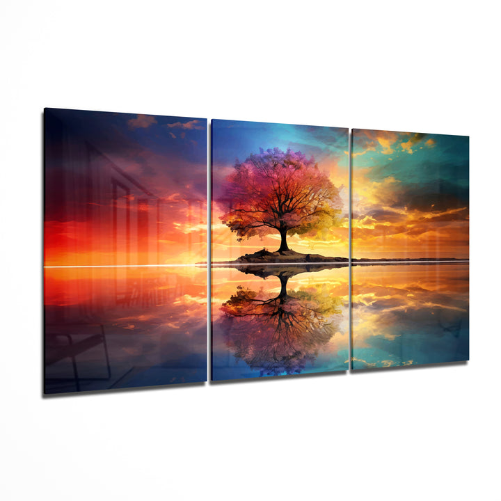 Tree of Life Mega Glass Wall Art Wall Decoration Insigne