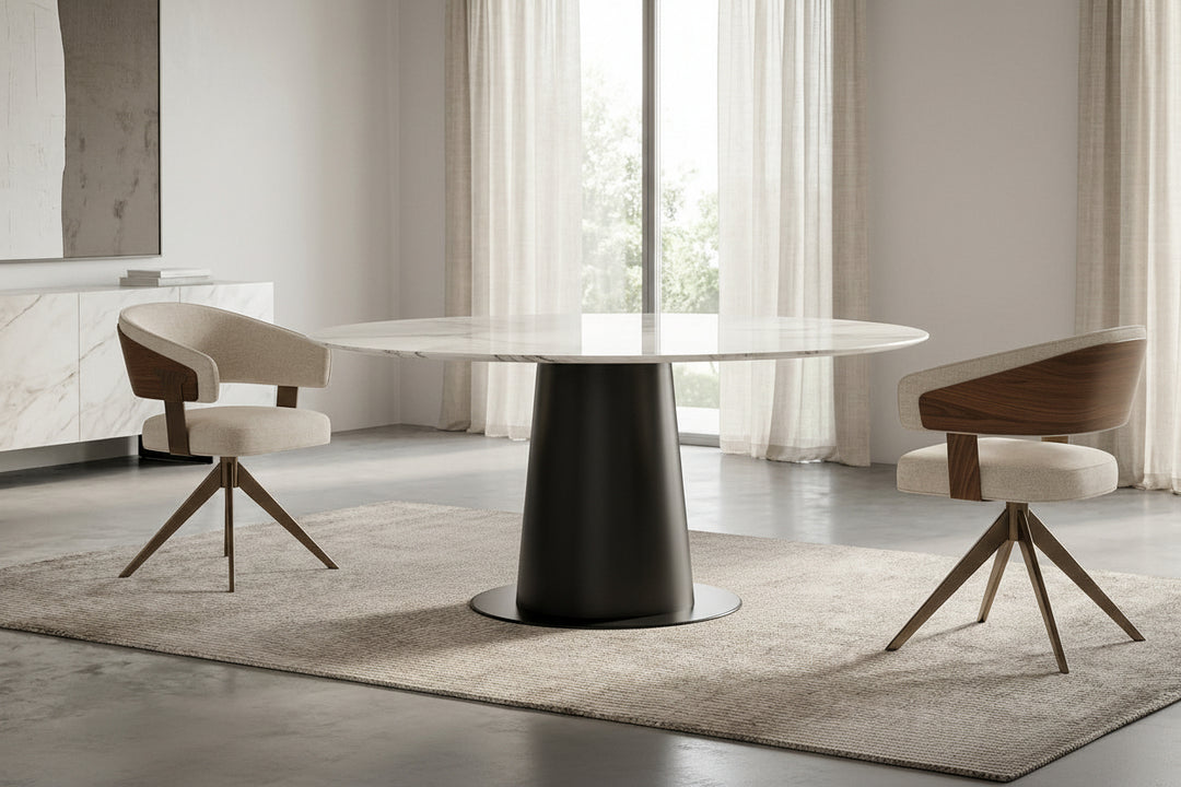 Ava Swivel Dining Chair Dining Chairs Elite Modern