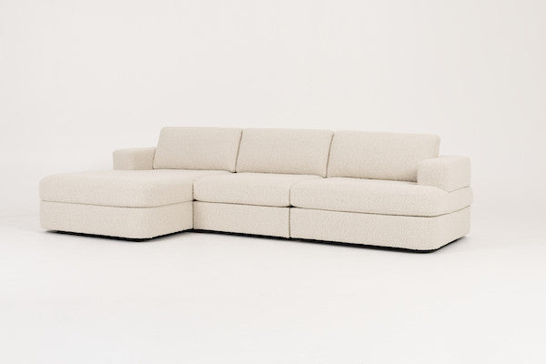 Matteo Sofa by American Leather — family sectional styling; configuration and additional pieces shown are not included