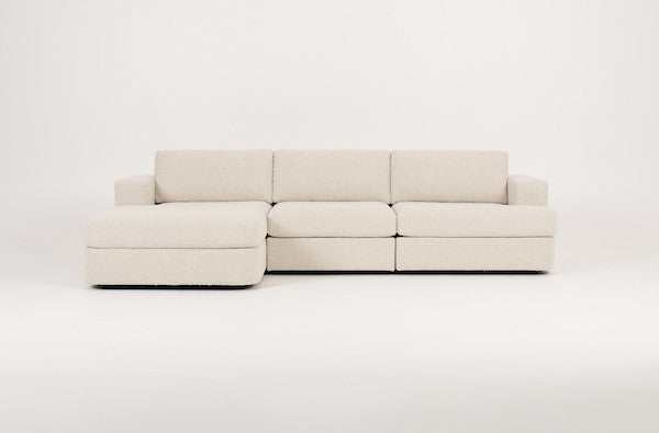 Matteo Sofa by American Leather — family sectional styling; configuration and additional pieces shown are not included