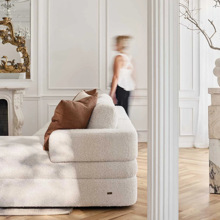 Matteo Sofa by American Leather — room setting; additional pieces shown are not included