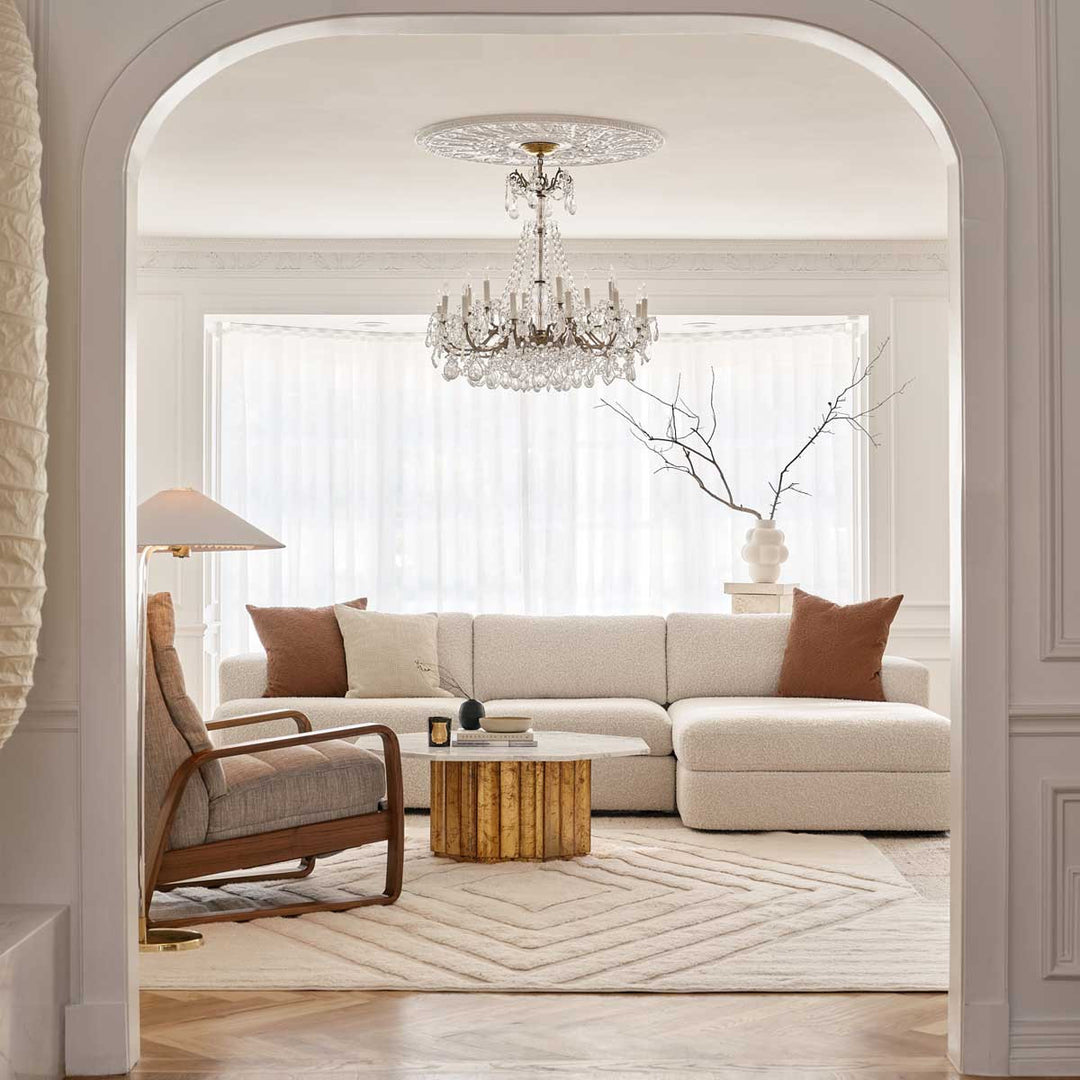 Matteo Sofa by American Leather — room setting; additional pieces shown are not included