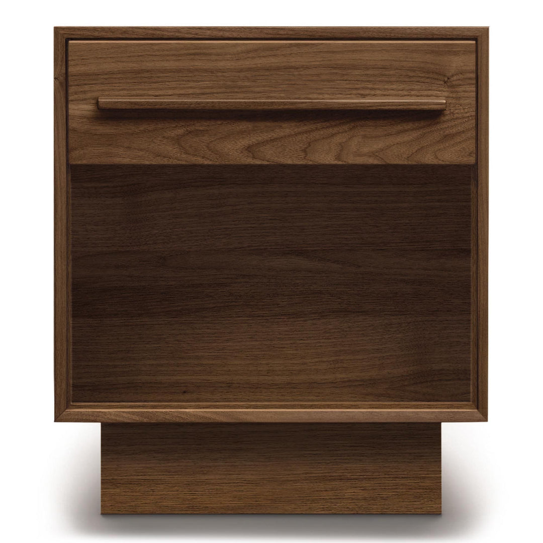 Moduluxe 1-Drawer Enclosed Shelf Nightstand by Copeland Furniture