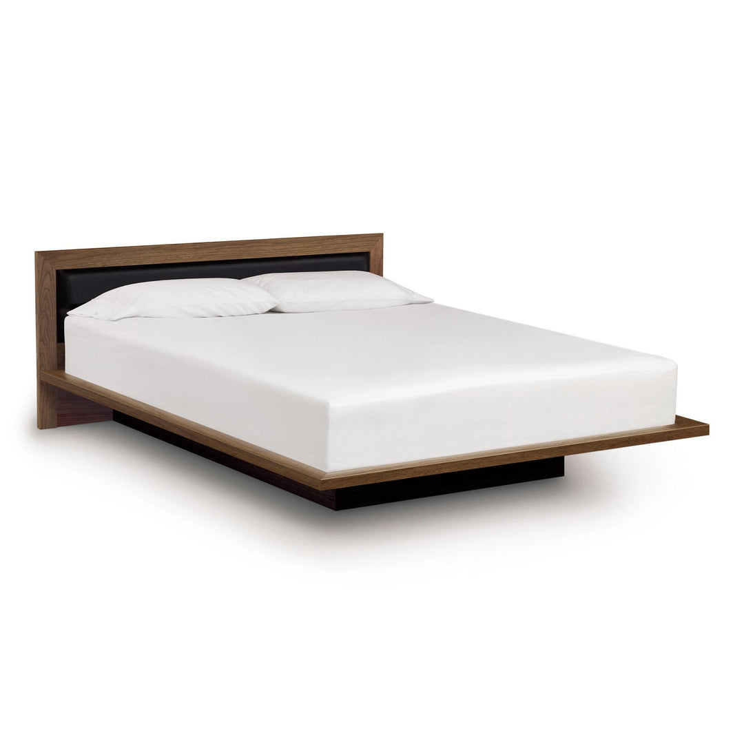 Moduluxe Platform Bed with Upholstered Headboard - 29" Series by Copeland Furniture