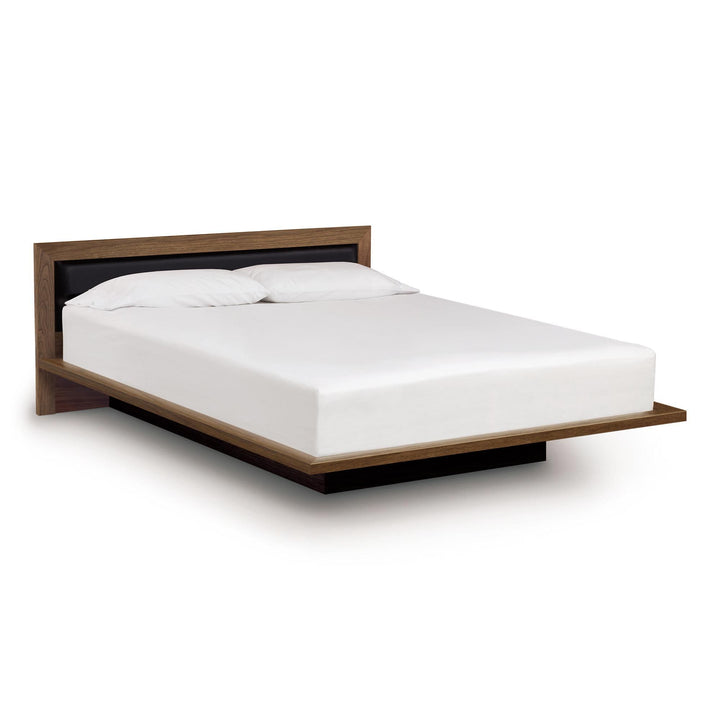 Moduluxe Platform Bed with Upholstered Headboard - 29" Series by Copeland Furniture