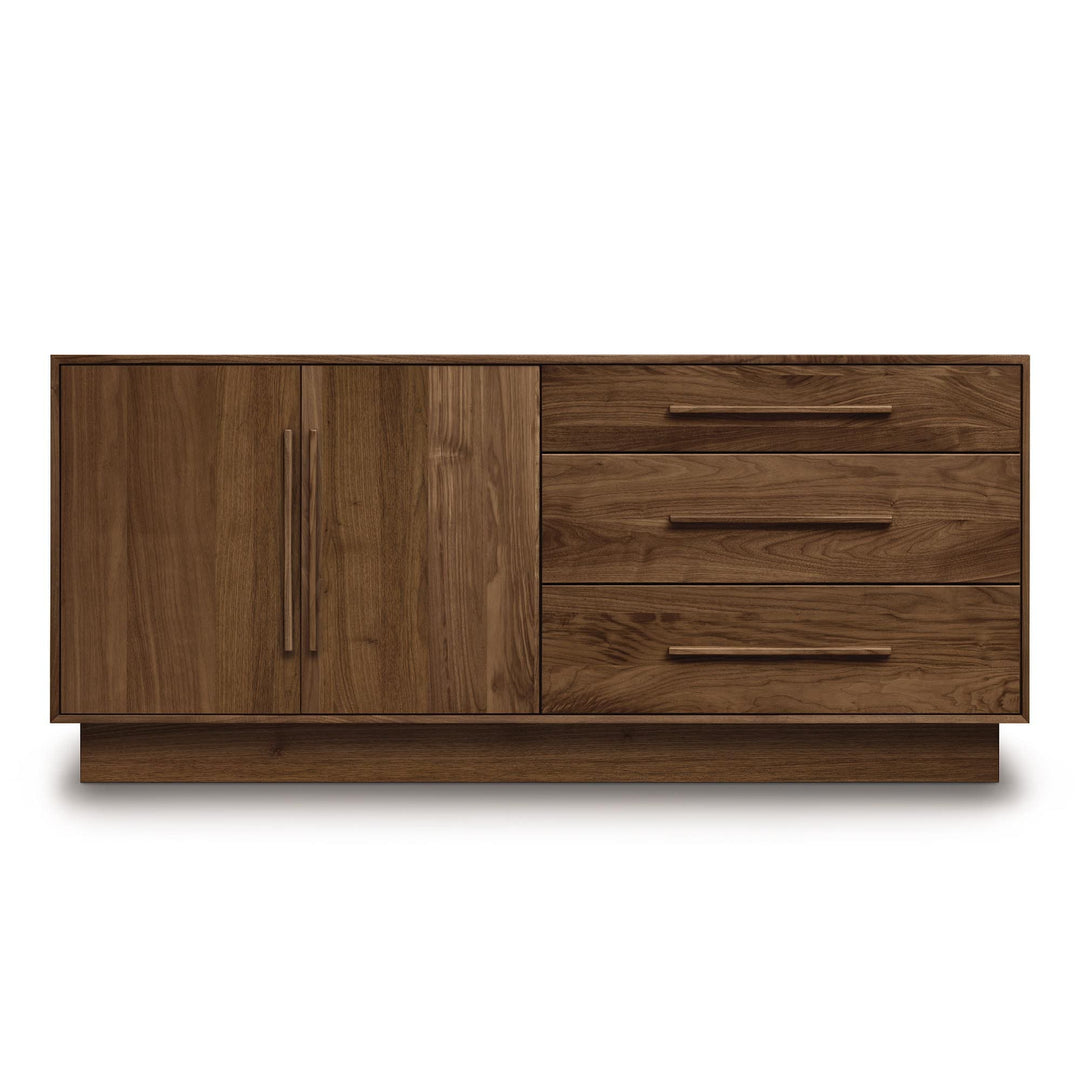Moduluxe 3 Drawers on right, 2 Doors on left Dresser configuration