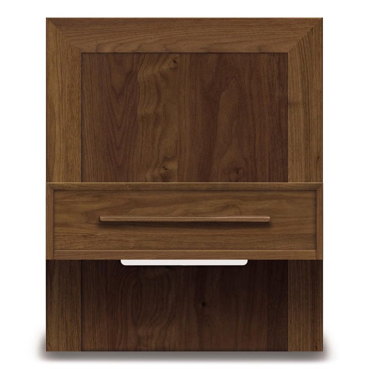 Moduluxe 24″W Box Nightstand to match 29″H Plinth base Bed configuration