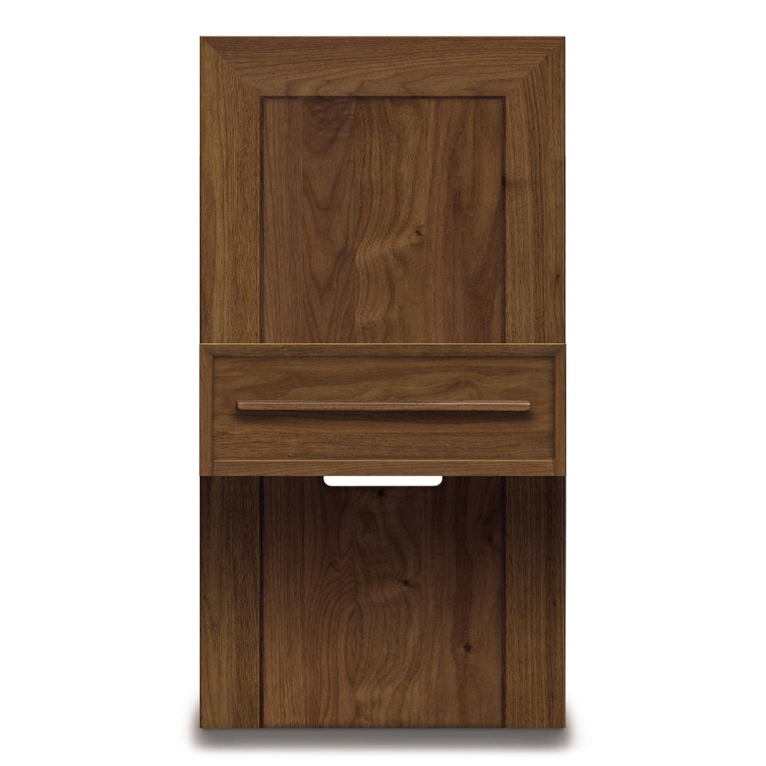 Moduluxe 18.5″W Box Nightstand to match 35″H Storage base Bed configuration