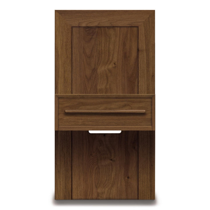 Moduluxe 18.5″W Box Nightstand to match 35″H Storage base Bed configuration