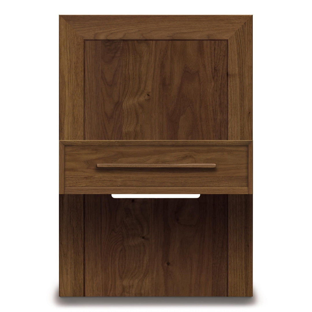 Moduluxe 24″W Box Nightstand to match 35″H Storage base Bed configuration