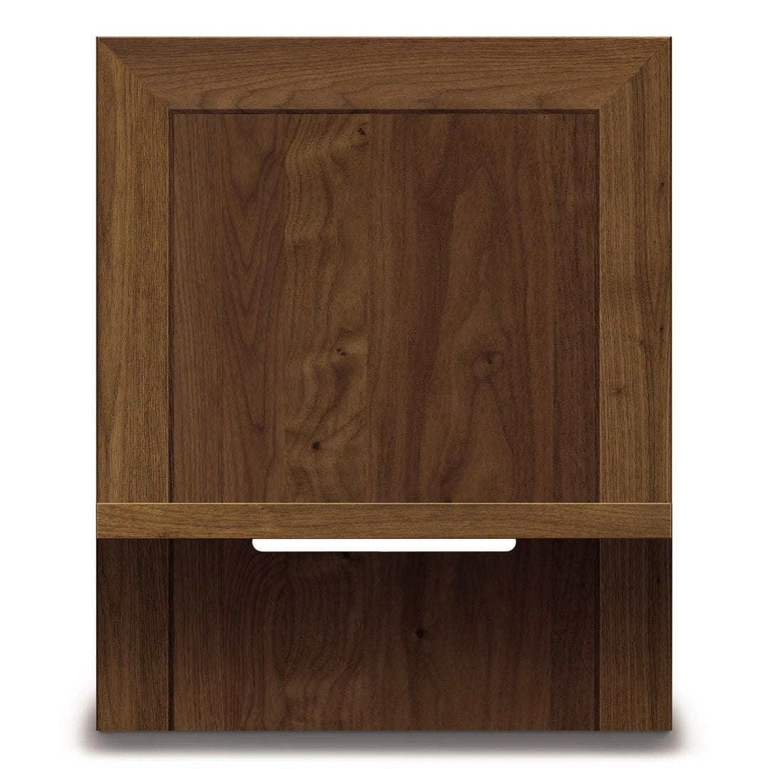 Moduluxe 24″W Shelf Nightstand to match 29″H Plinth base Bed configuration