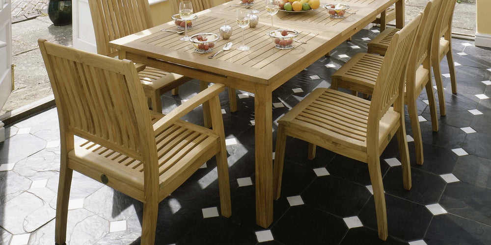 Monaco Swing Seat 150 by Barlow Tyrie – Monaco collection lifestyle