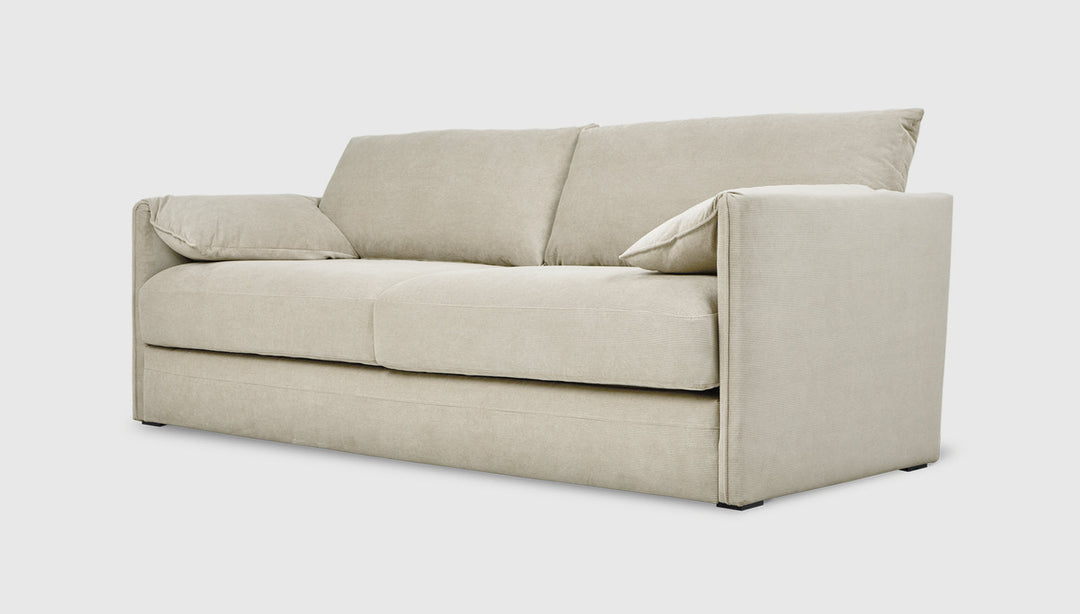 Neru Sofabed by Gus Modern finish and detail view