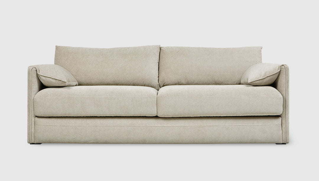 Neru Sofabed by Gus Modern finish and detail view