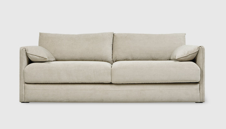 Neru Sofabed by Gus Modern finish and detail view