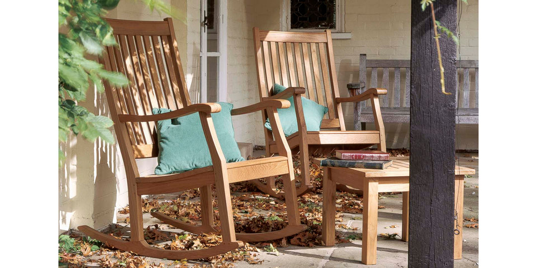 Newport Rocking Chair by Barlow Tyrie – Newport collection lifestyle