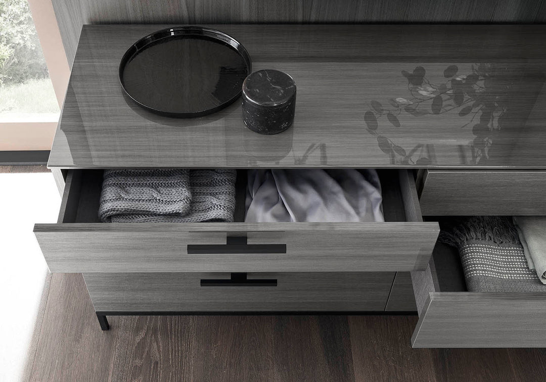 Novecento Modern Italian Bedroom Set Beds ALF Group