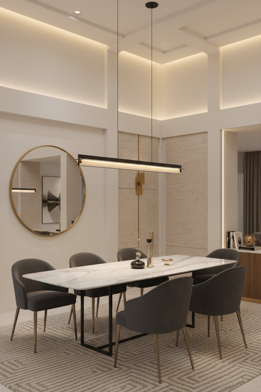 Nubis LED Linear Pendant Linear Pendants Cerno