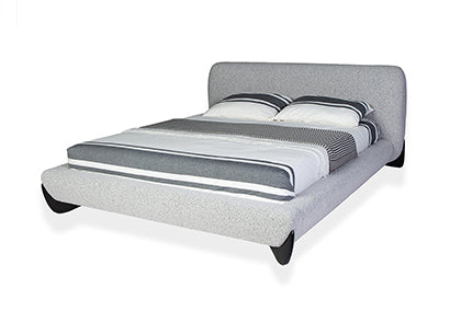 Bed Luna Light Walnut Colibri