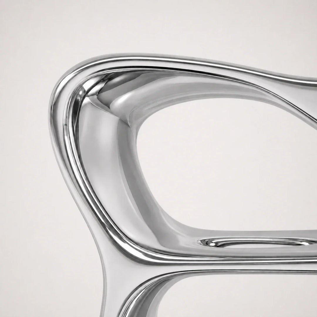 Chrome Mirage Bookshelf by Interior Moderna - view 7