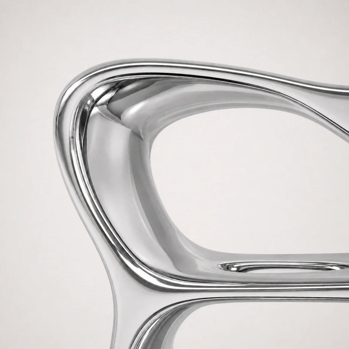 Chrome Mirage Bookshelf by Interior Moderna - view 7