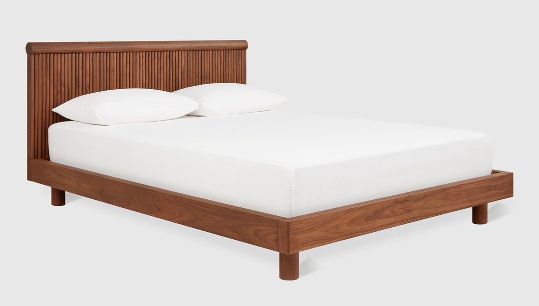 Odeon Bed by Gus Modern finish and detail view